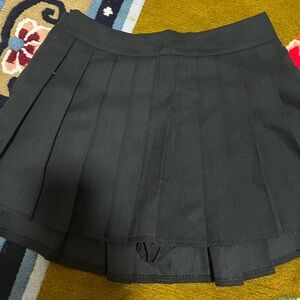 Black Skirt with Shorts